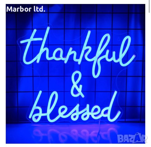 LED неонов надпис с USB 