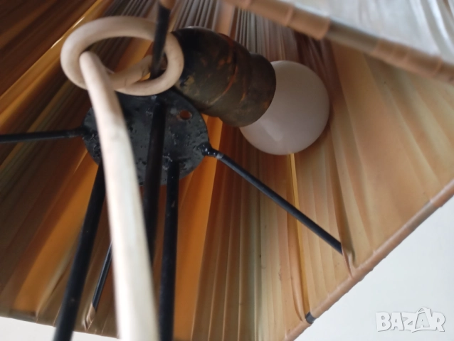 Винтидж лампион,паркетна лампа, снимка 5 - Настолни лампи - 52501737