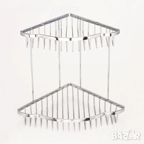 ЪГЛОВ РАФТ ЗА БАНЯ НА ДВА ЕТАЖА от месинг