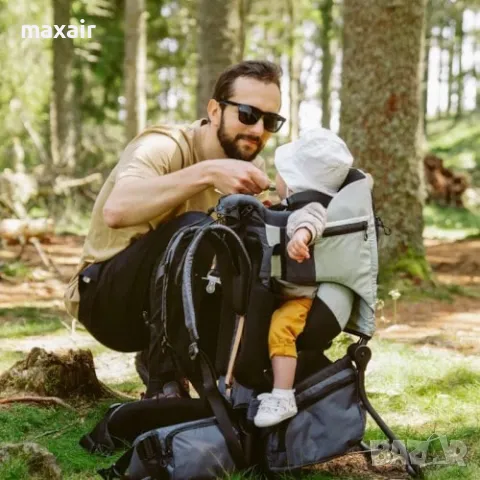 Babymoov Ергономична раница за носене на дете Moov & Hike *** Безплатна доставка, снимка 2 - Кенгура и ранички - 48744246