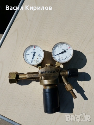 Редуцил вентил манометър за Азот 