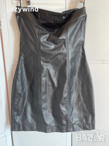 Y2K Miss Sixty кожена рокля, снимка 7 - Рокли - 41288733