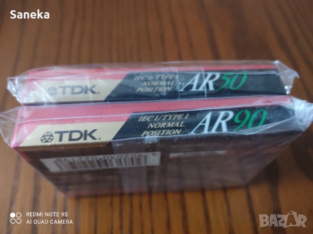 TDK AR 50,90, снимка 3 - Аудио касети - 42712154