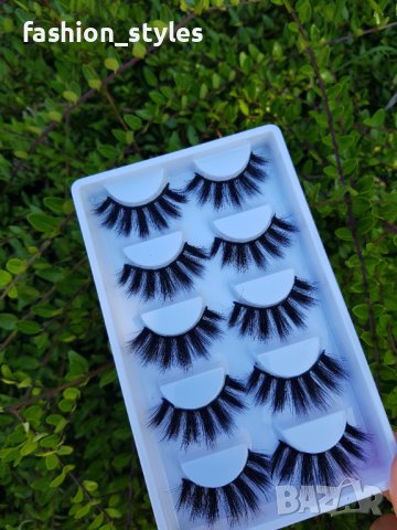 4D Мигли естествен косъм, снимка 2 - Козметика за лице - 41487750