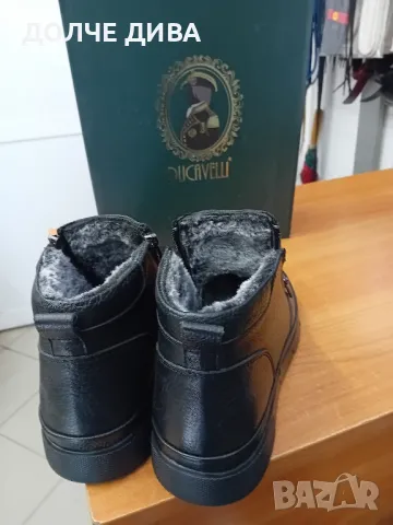Намаление МЪЖ.БОТИ 66351черни естествена кожа, снимка 4 - Мъжки боти - 47363875