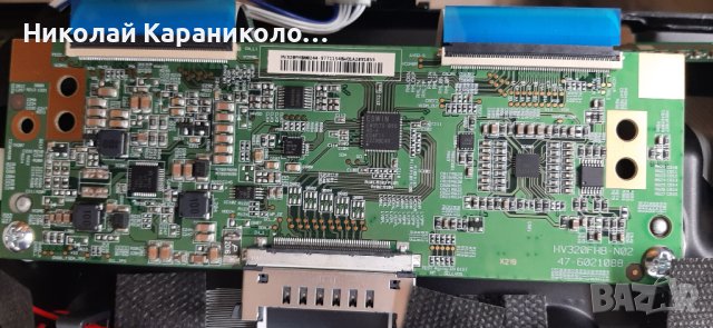 Продавам Power-17IPS62,T.con-HV320FHB-N02 47-6021088,крачета от тв.JVC LT-32VAF3000, снимка 10 - Телевизори - 41771606