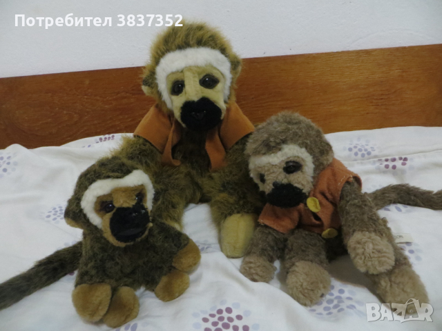 Плюшени маймунки, снимка 2 - Плюшени играчки - 43147254
