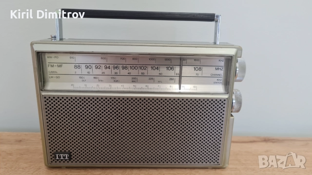 ITT TINY 200 – FM / MW / LW радио, снимка 2 - Радиокасетофони, транзистори - 52920298