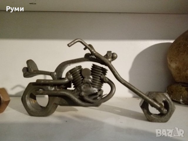 Стара фигура  на мотор, снимка 3 - Колекции - 42222504