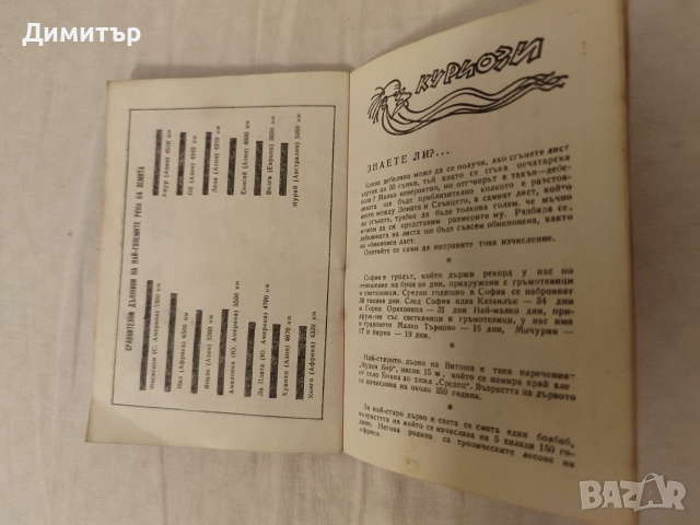 Календарче от 1965 година, снимка 5 - Други ценни предмети - 55906124