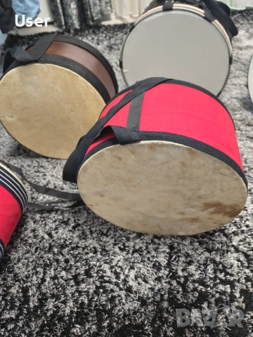 Тъпан естествена кожа тъпани дайре, снимка 4 - Ударни инструменти - 53611809