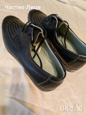 Качествени Български Нови Мъжки Соц Летни Обувки Естествена Кожа  Размер 43, снимка 3 - Ежедневни обувки - 41387261