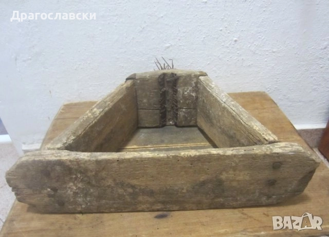 Различни: СТАР битов ДАРАК ЧЕПКАЛО за ВЪЛНА дърво метал, инструмент, мотовилка, мотовилки, битов кът, снимка 13 - Антикварни и старинни предмети - 28877157