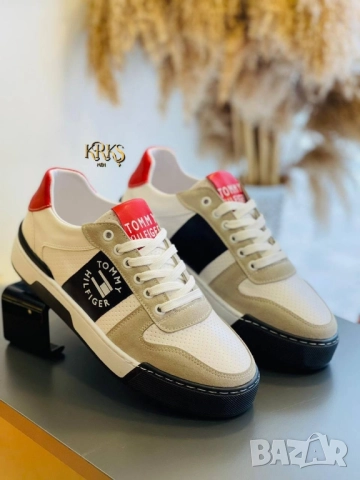 мъжки маратонки tommy hilfiger , снимка 3 - Маратонки - 51459414