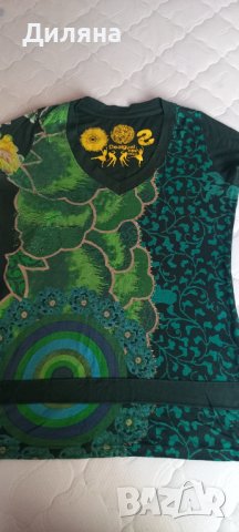 Блузи Desigual ХЛ , снимка 10 - Тениски - 39006632