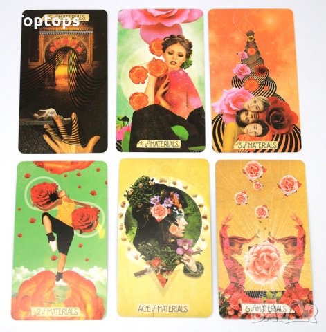 Красиви таро карти:Light Seers Tarot&Muse Tarot&Sacred Creators Oracle, снимка 6 - Карти за игра - 34405870