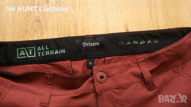 BRIXTON ALL TERRAIN Stretch Shorts за лов риболов туризъм  32 / S - M еластични къси панталони - 356, снимка 9 - Къси панталони - 40826043