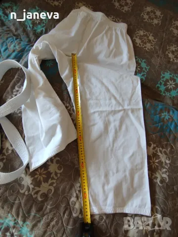 кимоно , бяло без бранд или надпис на отбор, снимка 4 - Спортна екипировка - 50143398