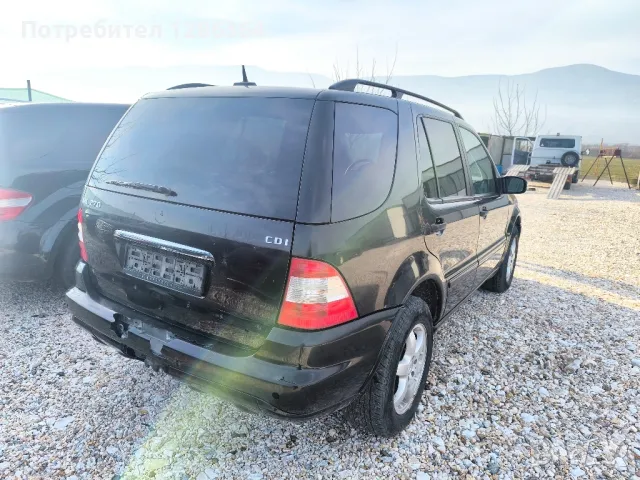 Mercedes ML W163 2.7 CDI НА ЧАСТИ , снимка 3 - Автомобили и джипове - 48412902