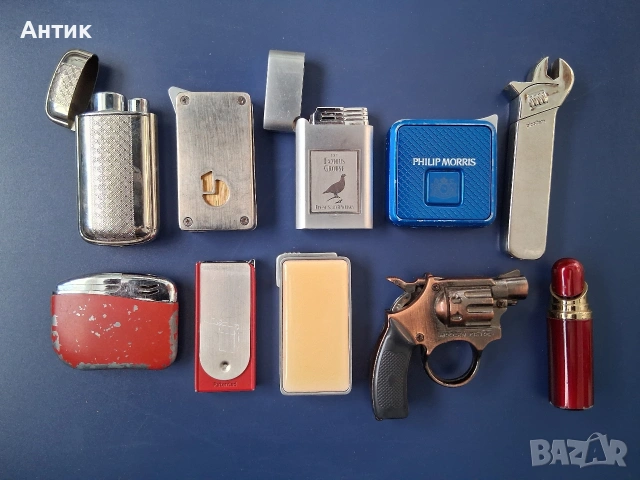 Колекция Стари Метални Запалки 15 Броя, снимка 5 - Колекции - 53121046