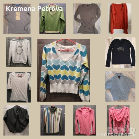 Доставка до СПИДИ АВТОМАТ 2,14€-Дамски Дрехи размер S блузи и пуловери