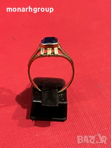 Златен пръстен, снимка 3 - Пръстени - 52908959