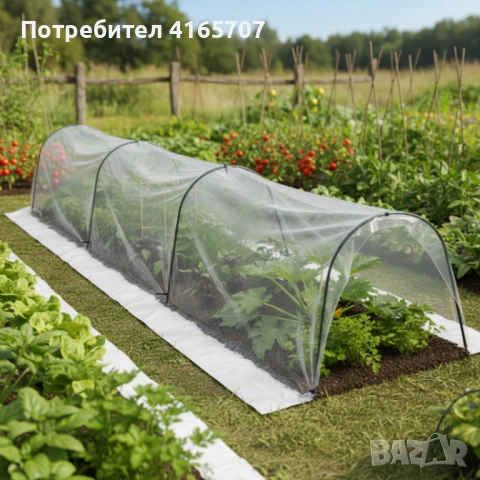 Мини оранжерия - сгъваема, практична и идеална за всеки градинар - 1,8 х 6м, снимка 6 - Саксии и кашпи - 53645387