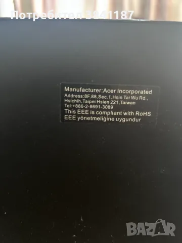 Неработещ Acer H236HL 23″ IPS монитор – за части/ремонт, снимка 4 - Монитори - 55848888
