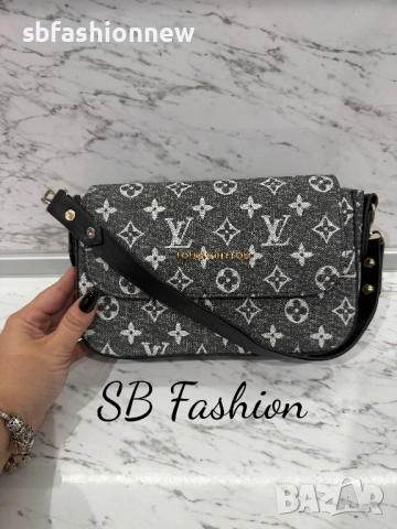 Louis Vuitton черно/бяла чанта, снимка 5 - Чанти - 52819446