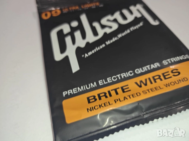 Gibson Brite Wires 09-42-струни за електрическа китара, снимка 4 - Китари - 52097953