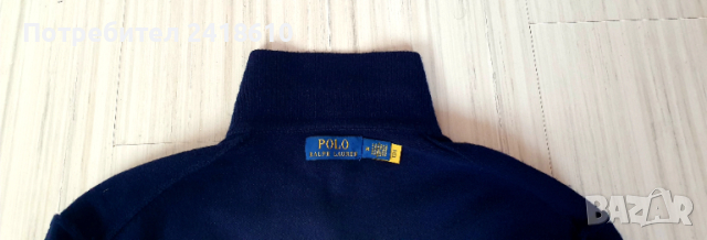 POLO Ralph Lauren Wool Mens Size M ОРИГИНАЛ! Мъжки Вълнен Пуловер с Поло Яка, снимка 2 - Пуловери - 53131332