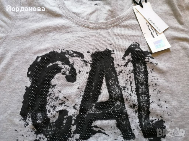 Тениска на  Calvin Klein Jeans, снимка 5 - Тениски - 36399931