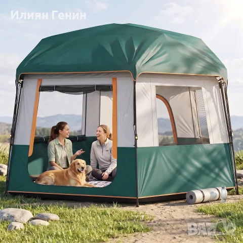 Къмпинг палатка Outsunny за 4-6 души, снимка 6 - Палатки - 56229799