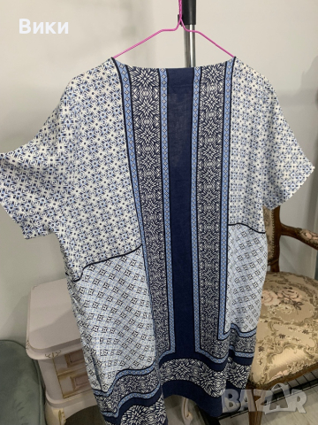 Туника/рокля в размер 16, подходяща за L-XL, снимка 12 - Рокли - 44653971