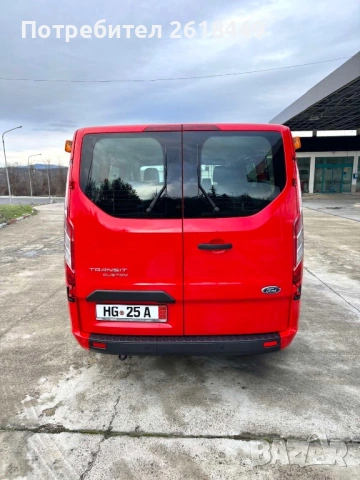 Ford Transit Custom 2.2 TDCi, 9 Места, Facelift, 2x Клима, EURO 6, LED, снимка 7 - Бусове и автобуси - 53407821