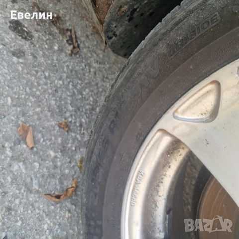 летни гуми с джанти VW Touran 2006г, снимка 2 - Гуми и джанти - 52453013