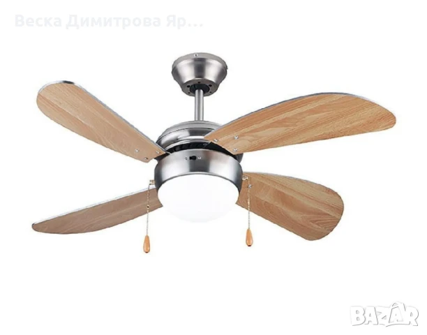 Вентилатор Muhler - таванен, осветление, 42''