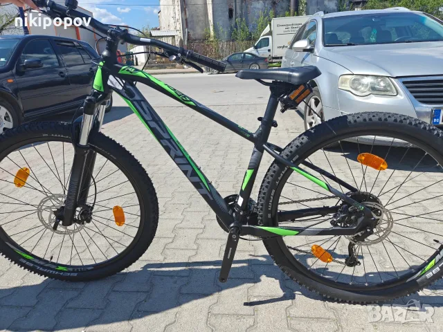 Промо велосипед 27.5" Sprint APOLON черен/зелен, снимка 8 - Велосипеди - 56070691
