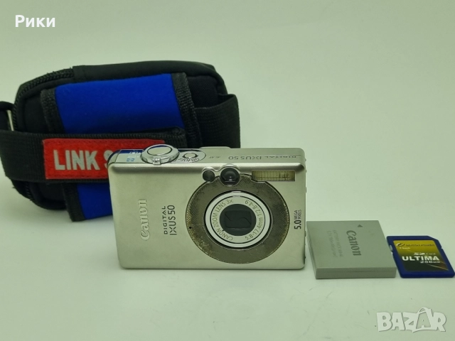 Canon Digital Camera IXUS 50 PowerShot SD400 5.0MP Silver