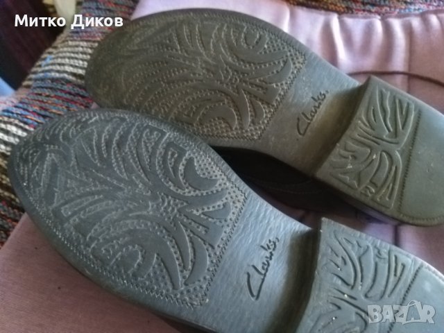 Обувки маркови на Clarks естествена кожа №41 стелка 255мм, снимка 10 - Ежедневни обувки - 39742135