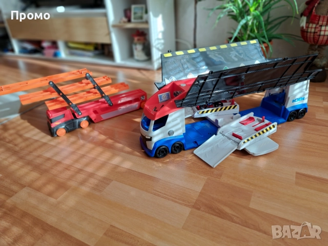 PAW PATROL Камион Paw Patroller с 2 рампи + подарък!, снимка 4 - Коли, камиони, мотори, писти - 52919914