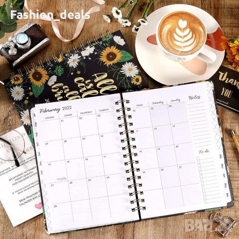 Нов 2021-2022 Дневник с дебела хартия, еластично затваряне Организатор, снимка 7 - Други - 33838350
