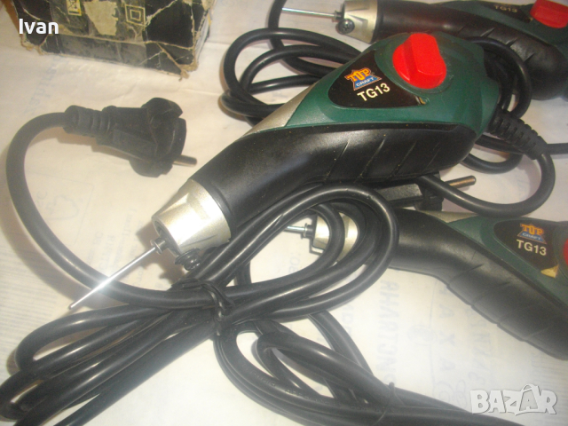 Немска Оригинална Нова Гравьорка /Пирограф - За Гравиране Метал/Керамика/Стъкло-TOP CRAFT-13 Вата, снимка 5 - Инструменти за гравиране - 44527915