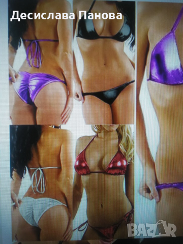 Секси лъскави бански, снимка 3 - Бански костюми - 29126900