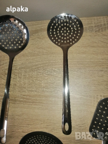 Продавам решетъчни лъжици, неръждаеми, алпака, снимка 5 - Прибори за хранене, готвене и сервиране - 52548056