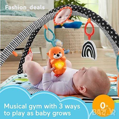 Нов Fisher-Price комплект сензорна игра 3 в 1 за новородени със светлини и звуци, снимка 2 - Други - 41541842