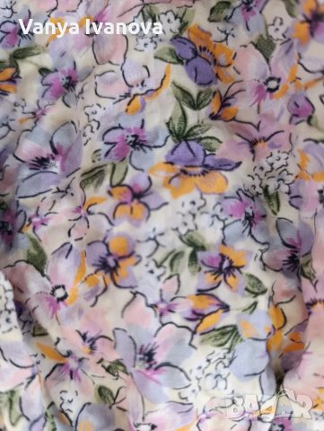  Zara рокличка на цветя 18- 24 месеца, снимка 6 - Бебешки рокли - 48844229