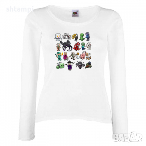 Дамска тениска Minecraft 8 майнкрафт Minecraft,Игра,Забавление,подарък,Изненада,Рожден Ден., снимка 4 - Тениски - 36520930