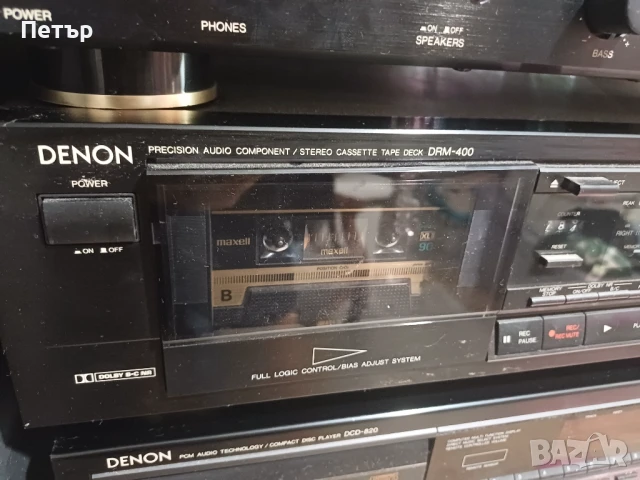 Система DENON DRM 400, DCD 820, DRA 335R, снимка 8 - Аудиосистеми - 51429096
