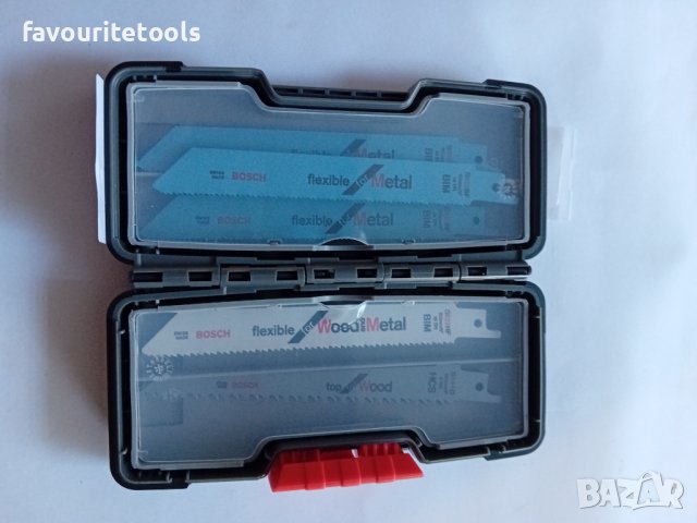 Bosch Комплект ножове за саблен трион за дърво и метал, Tough Box, 20 части, снимка 13 - Други инструменти - 42256433